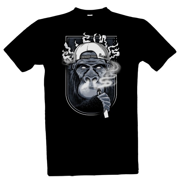 Tričko s potiskem Vapo opice